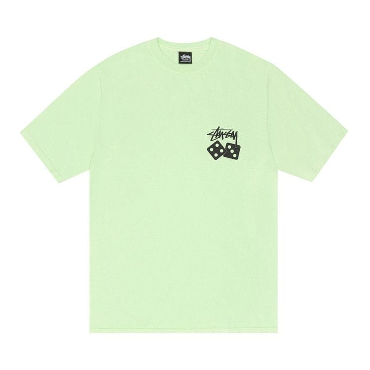 Stussy Dice T-Shirt Pigment Dyed Pistachio