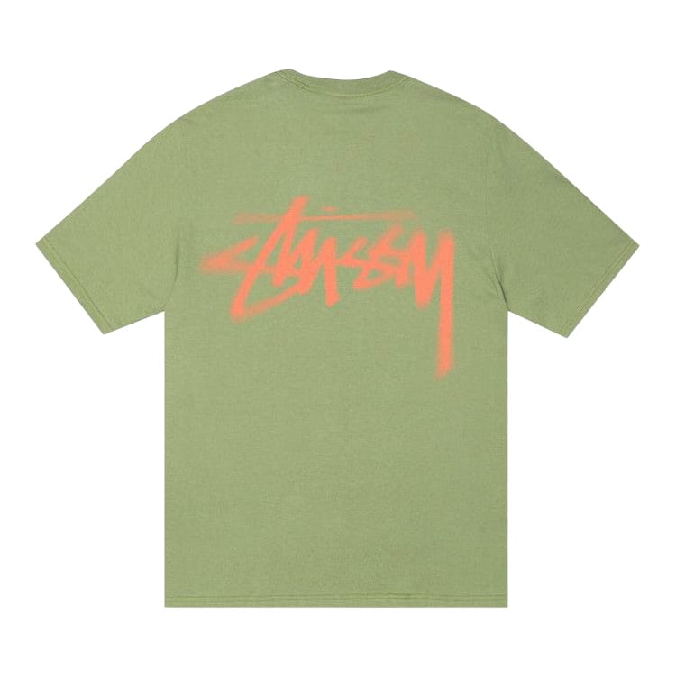 Stussy Dizzy Stock T-Shirt Moss