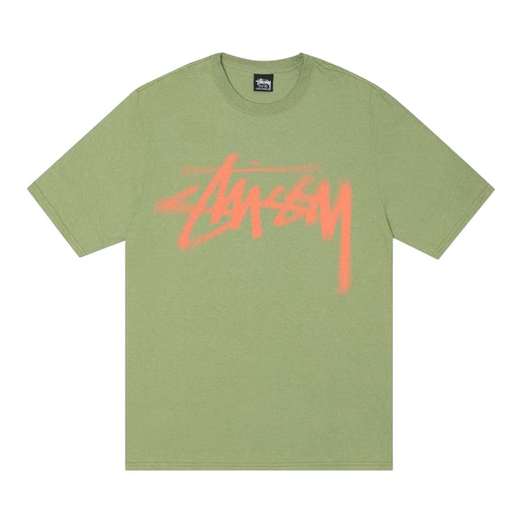 Stussy Dizzy Stock T-Shirt Moss