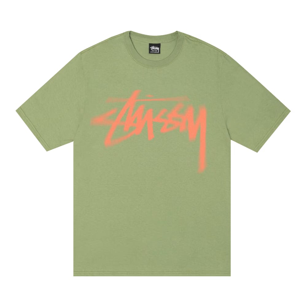 Stussy Dizzy Stock T-Shirt Moss