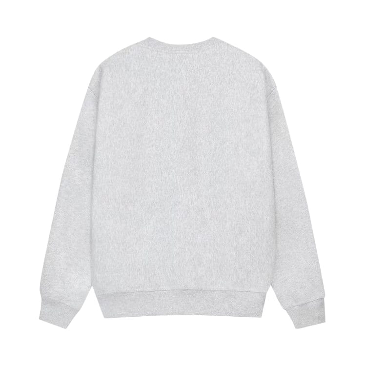 Stussy Dot Sport Crew Ash Heather