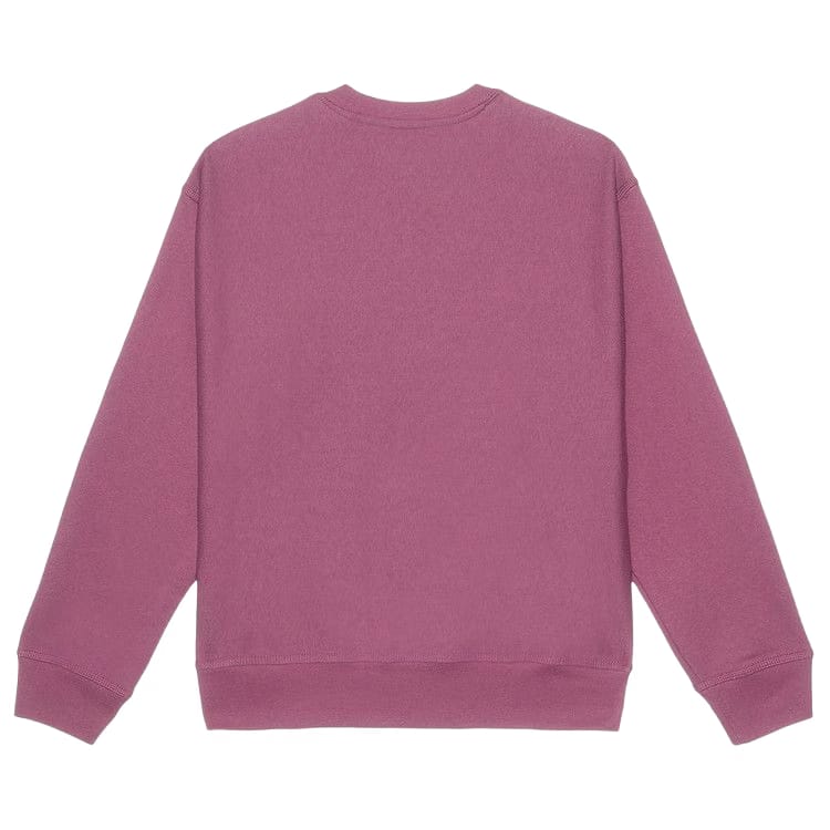 Stussy Dot Sport Crew Sweatshirt Berry