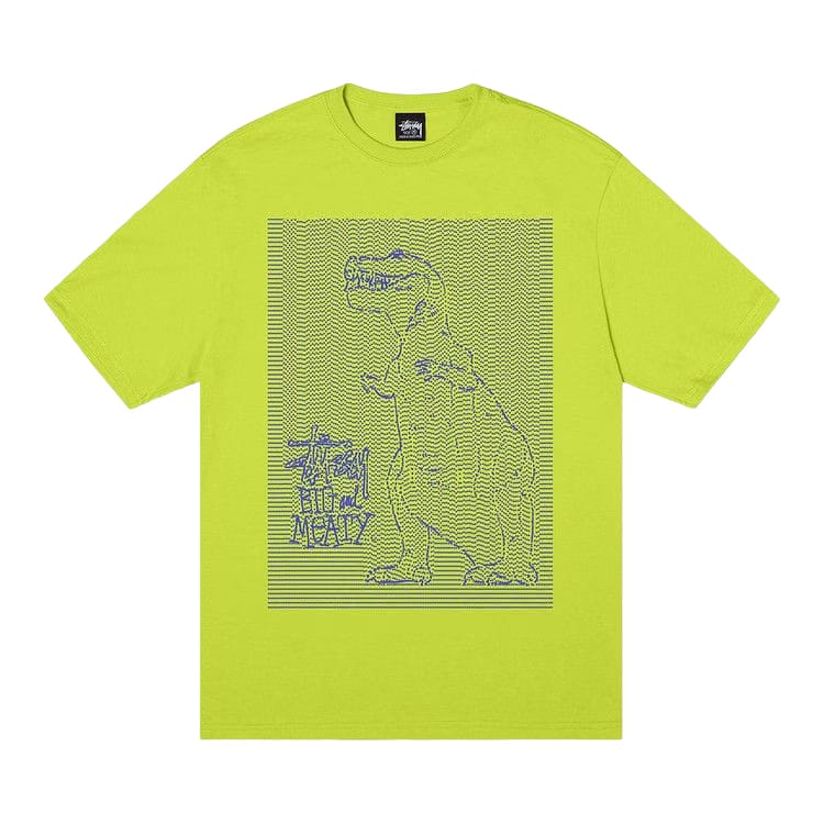 Stussy Dots & Loops T-Shirt Keylime
