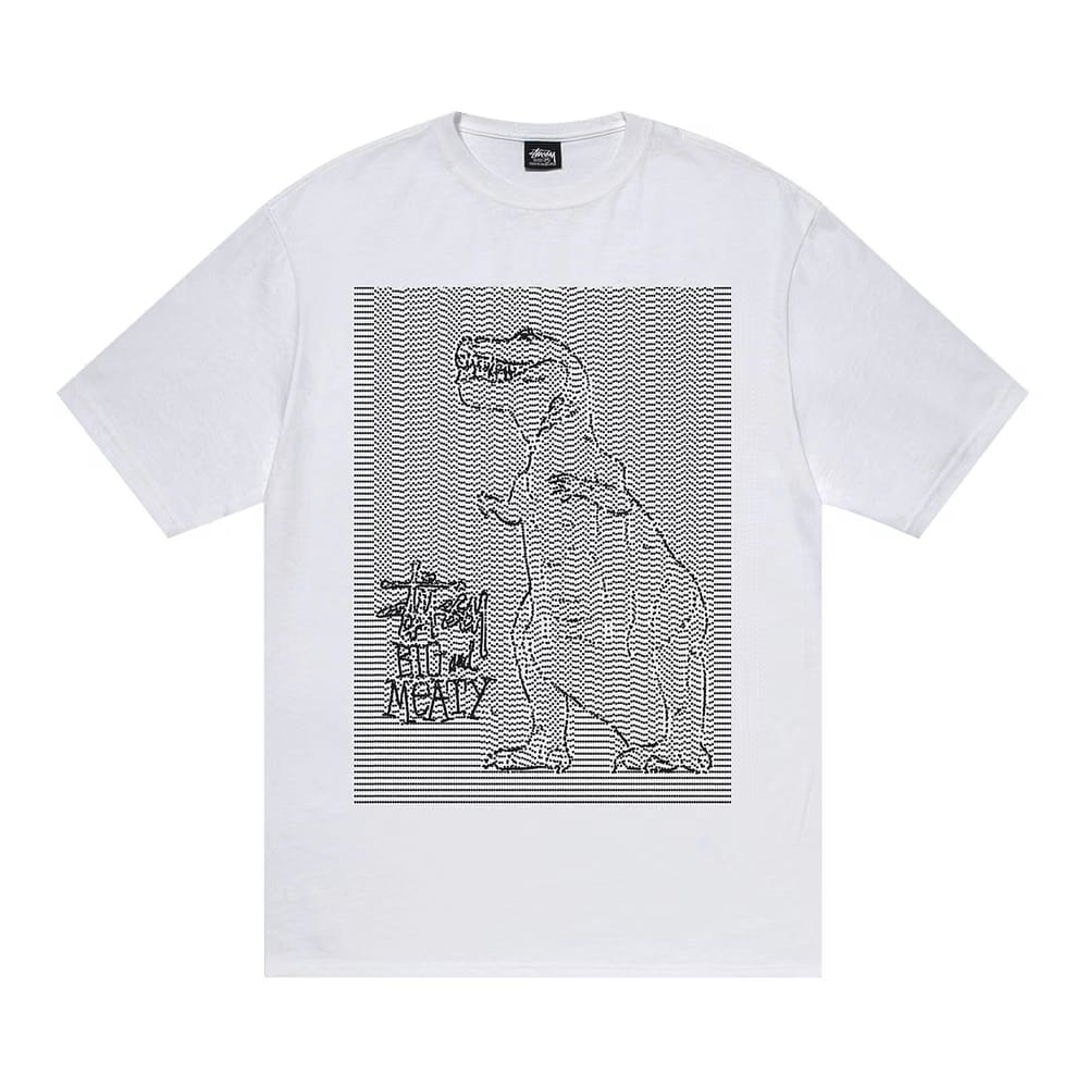 Stussy Dots & Loops T-Shirt White