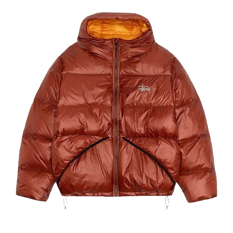 Stussy Down Parka Micro Ripstop Brick