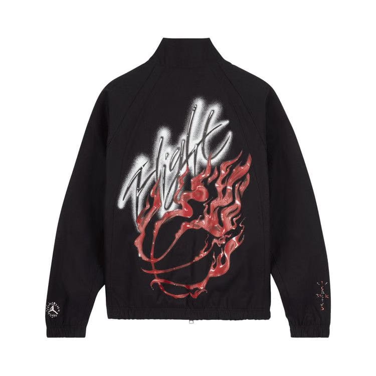 Air Jordan x Travis Scott Woven Jacket Black