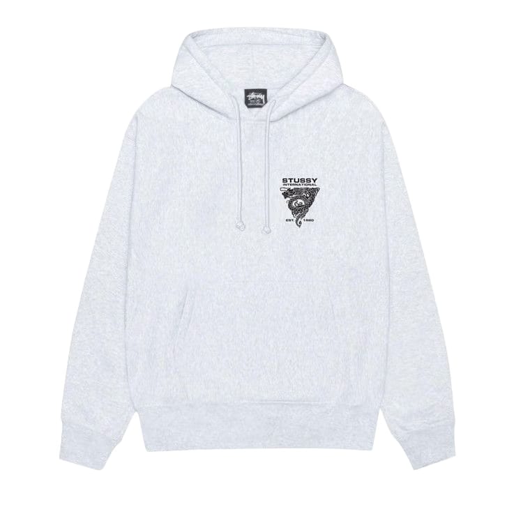 Stussy Dragon Hoodie Ash Heather