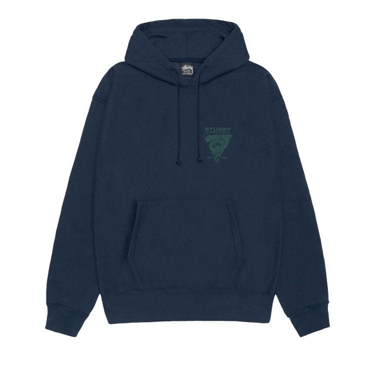 Stussy Dragon Hoodie Navy