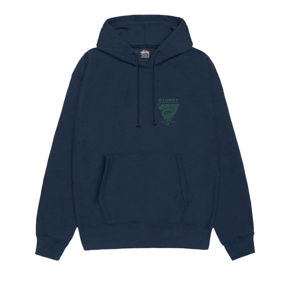 Stussy Dragon Hoodie Navy