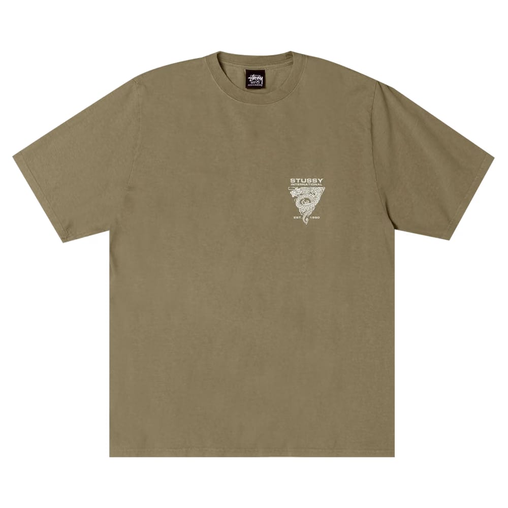 Stussy Dragon T-Shirt Army