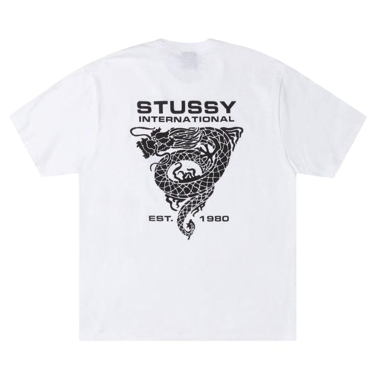 Stussy Dragon T-Shirt White