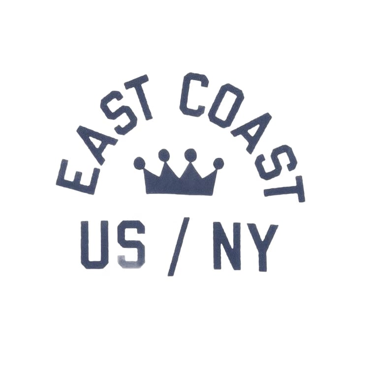 Stussy East Coast Crown US/NY T-Shirt White