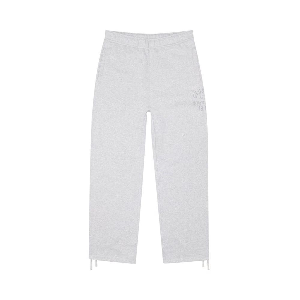 Stussy Established Fleece Pant Ash Heather