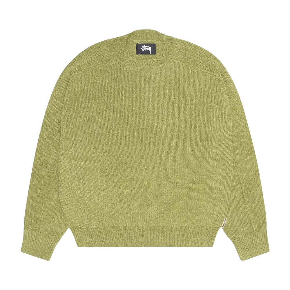 Stussy Exposed Seam Crew Green