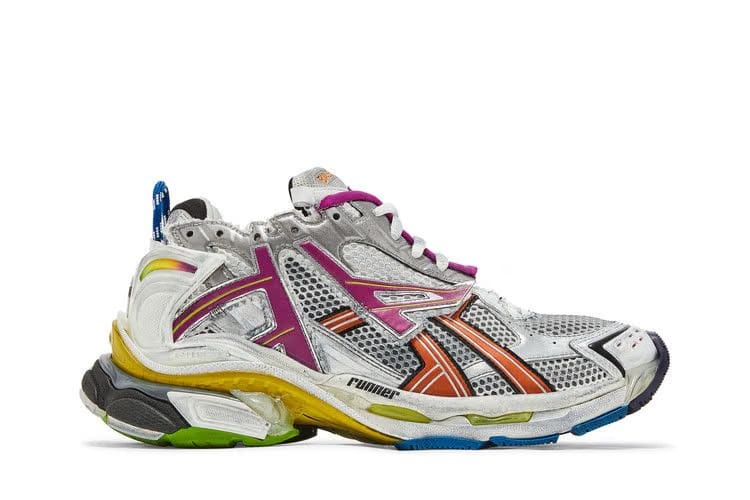 Balenciaga Runner Sneaker Grey Multi-Color