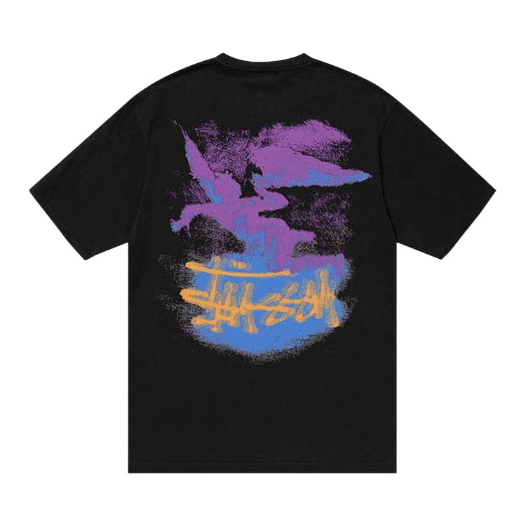 Stussy Fallen Angel Pigment Dyed T-Shirt Black