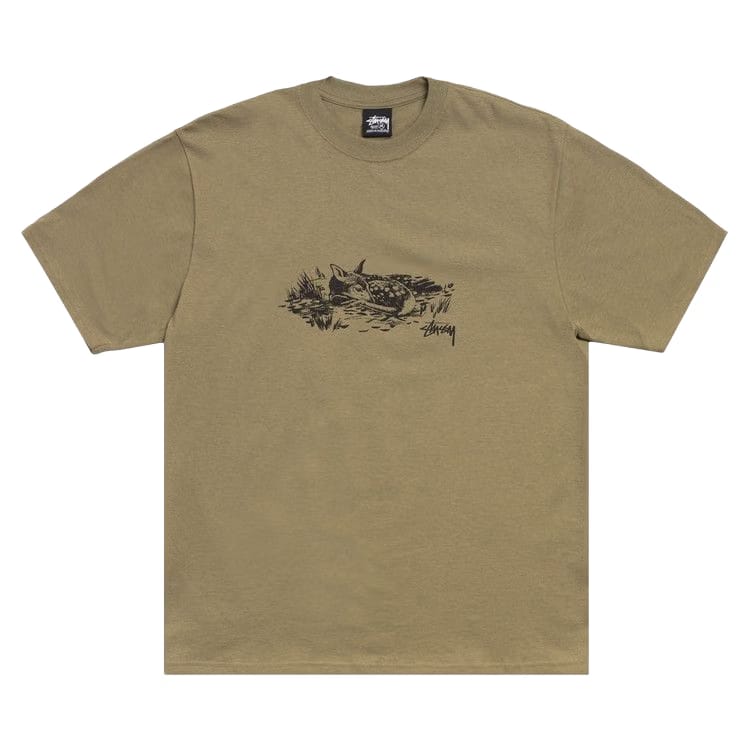Stussy Fawn T-Shirt Army