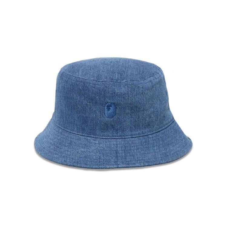 BAPE Denim Bucket Hat Light Indigo