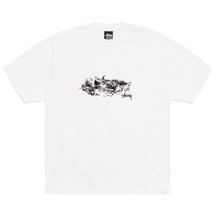 Stussy Fawn T-Shirt White
