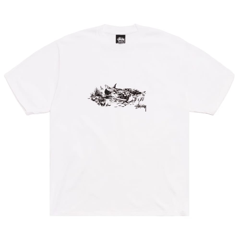 Stussy Fawn T-Shirt White