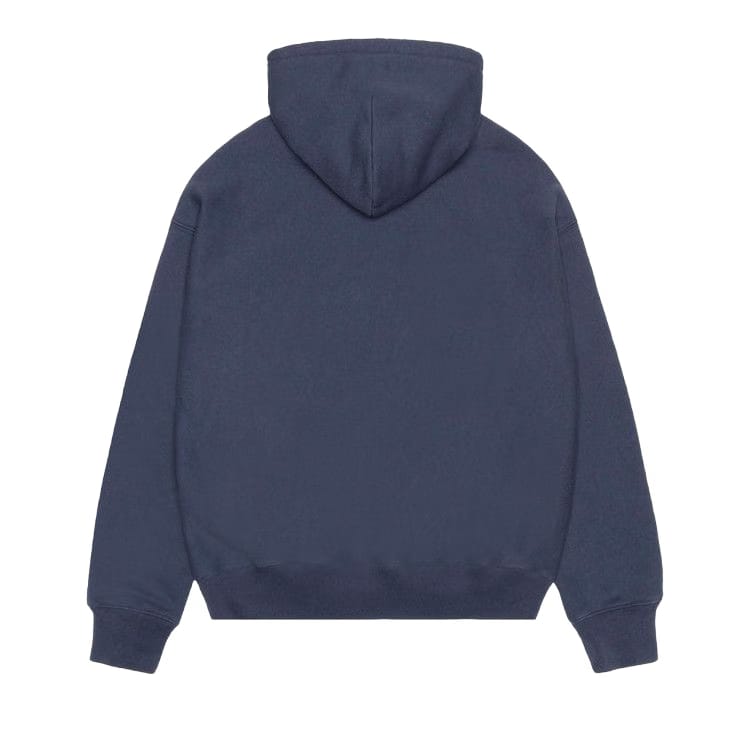 Stussy Felt Applique Hoodie Navy