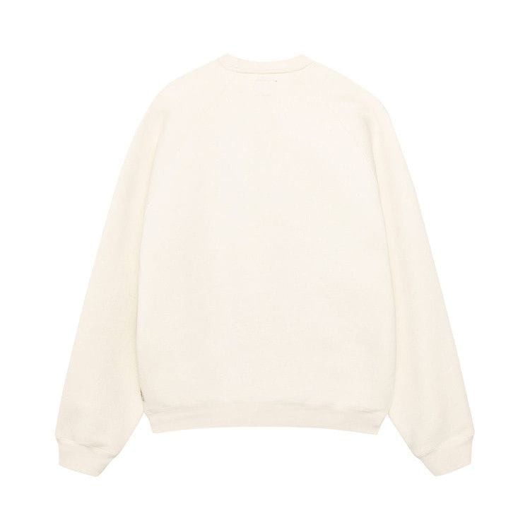 Stussy Fleece Raglan Crew Natural