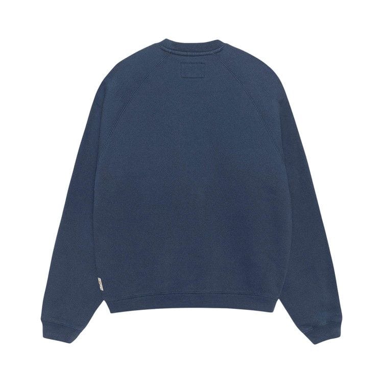 Stussy Fleece Raglan Crew Navy
