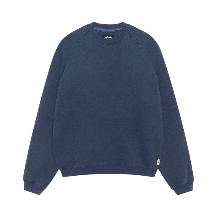 Stussy Fleece Raglan Crew Navy