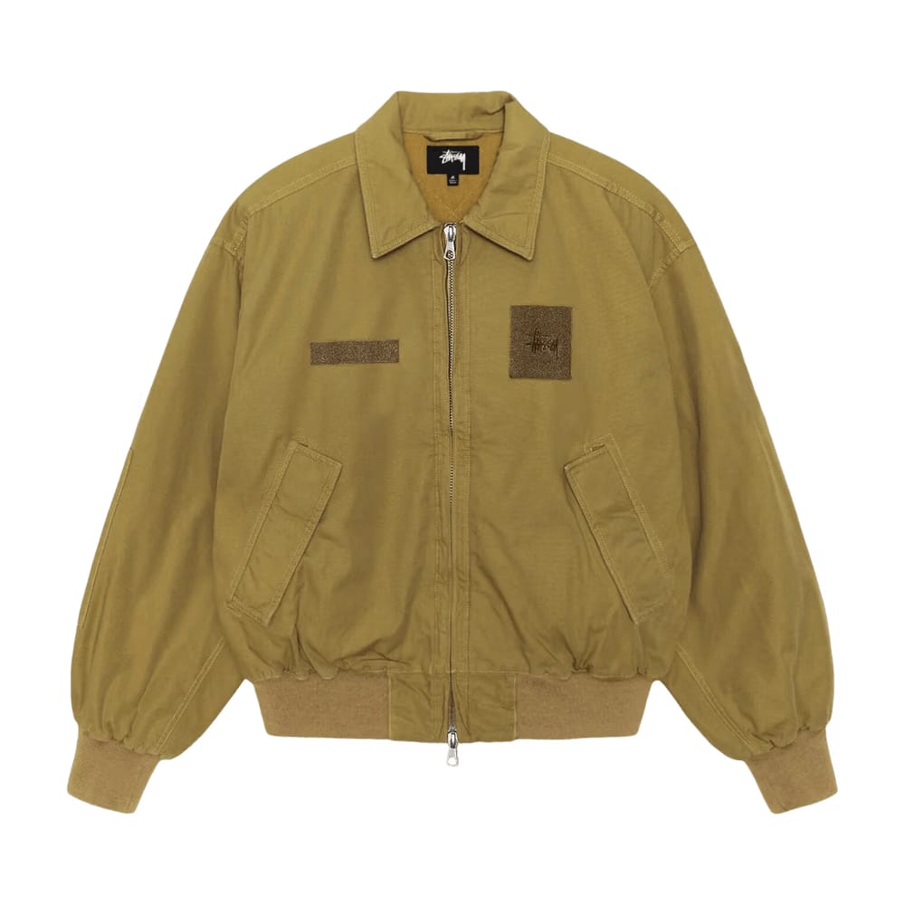 Stussy Flight Bomber Golden Olive