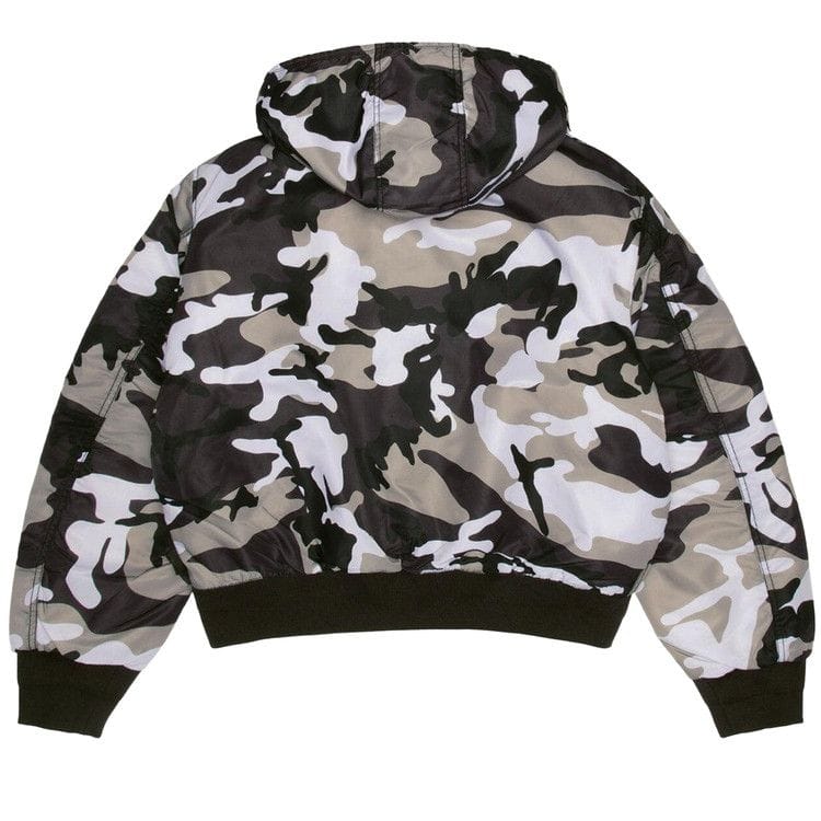 Stussy Flight Bomber Snow Camo