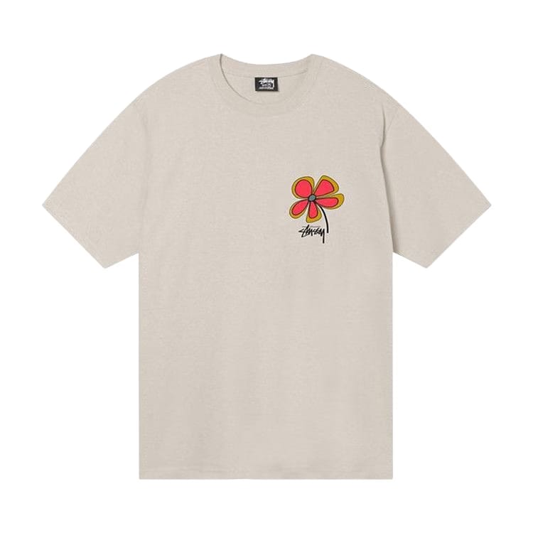 Stussy Flower T-Shirt Smoke