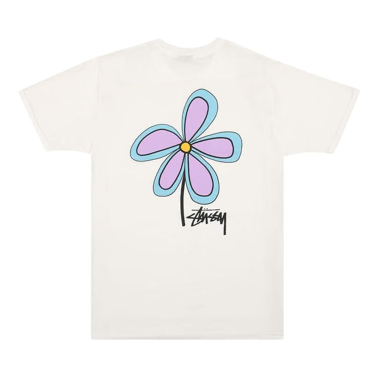 Stussy Flower T-Shirt White