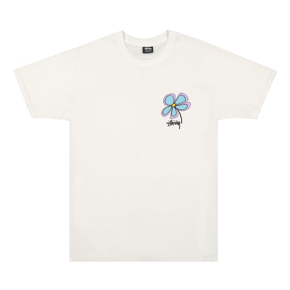 Stussy Flower T-Shirt White