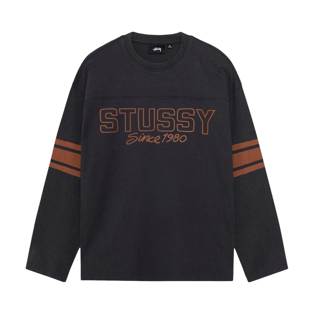 Stussy Football Crew Black