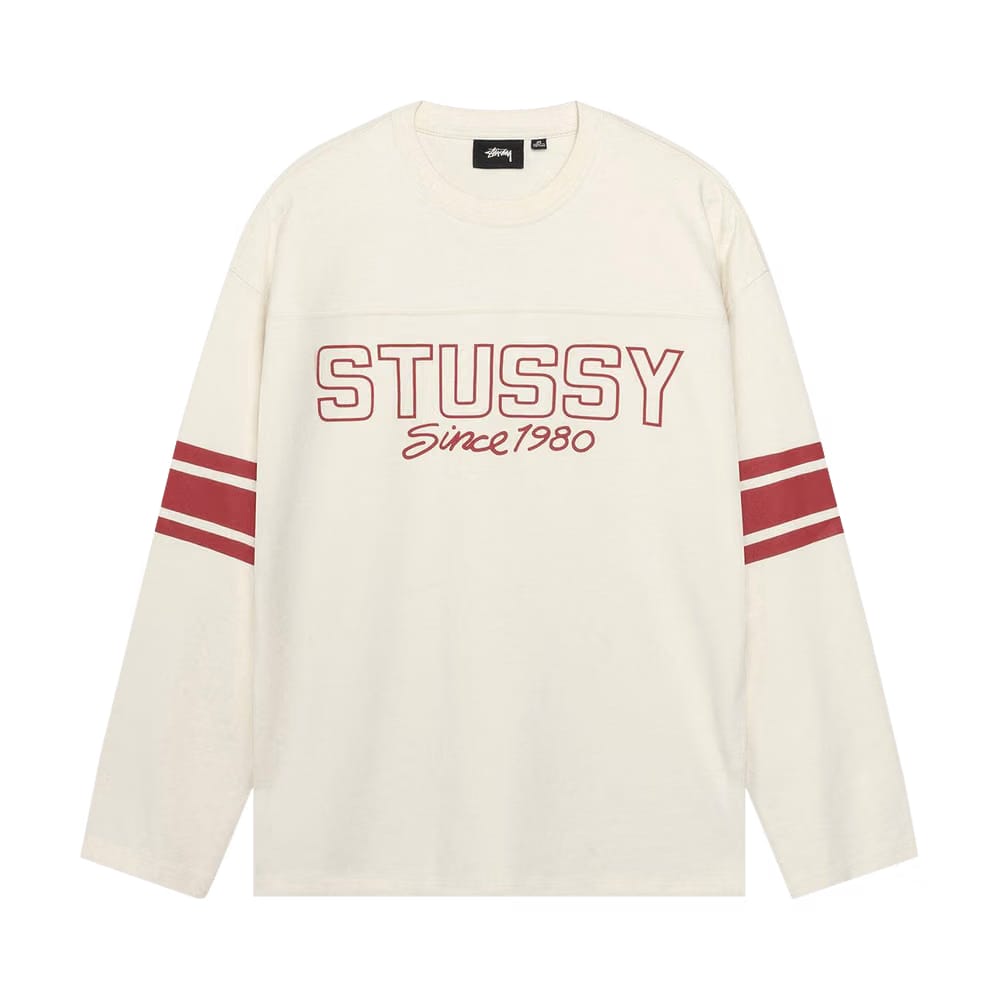 Stussy Football Crew Bone