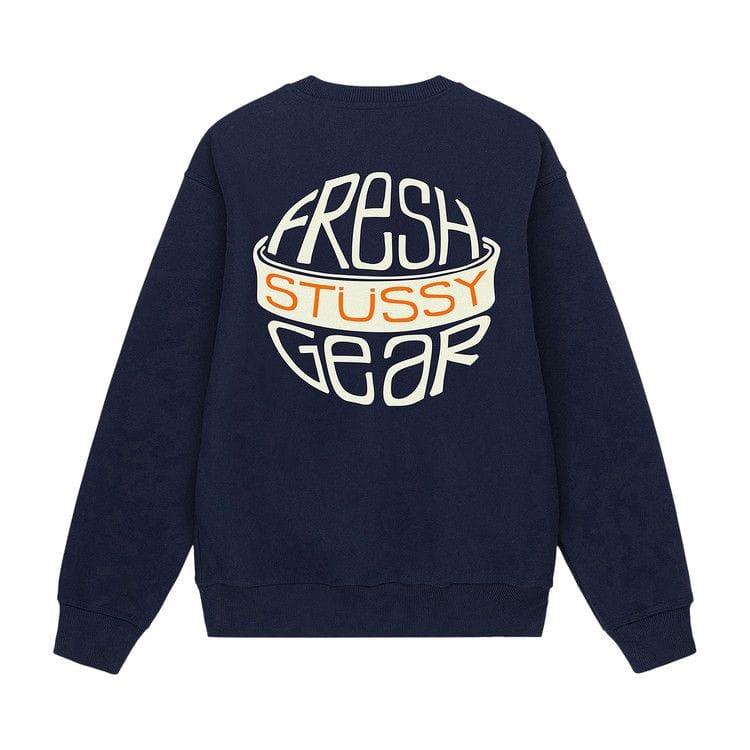 Stussy Fresh Gear Crew Navy