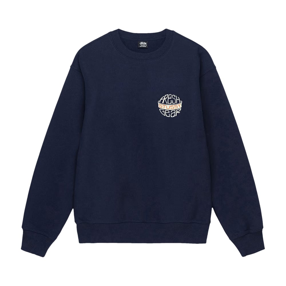 Stussy Fresh Gear Crew Navy
