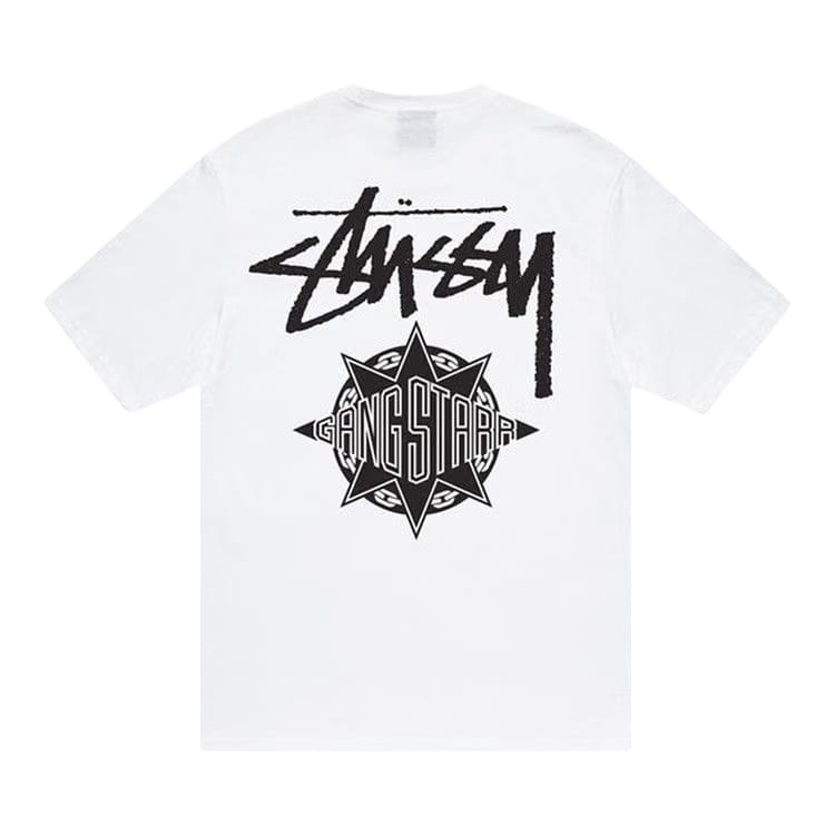 Stussy Gang Starr Take It Personal T-Shirt White
