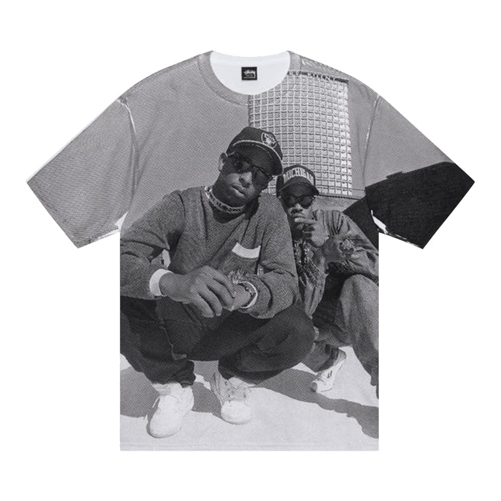 Stussy Gang Starr T-Shirt White