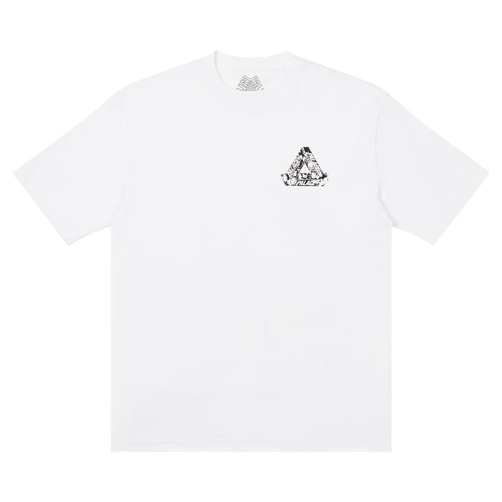 Palace Tri-Heads T-Shirt White