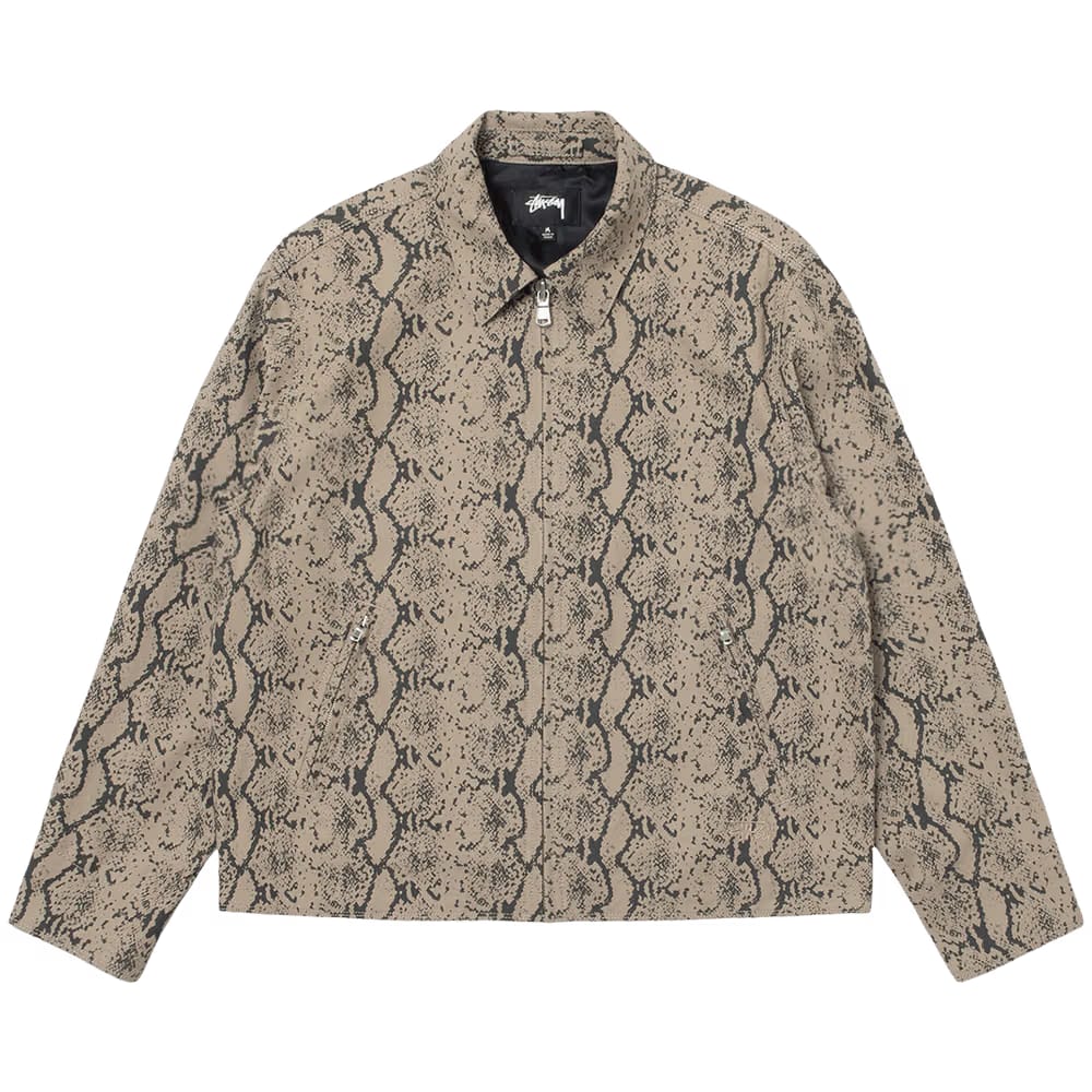 Stussy Garage Jacket Gabardine Snake