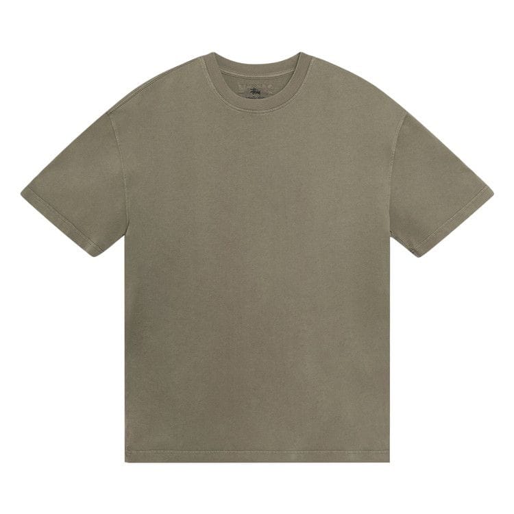 Stussy Garment Dyed Shorts-Sleeve T-Shirt Olive