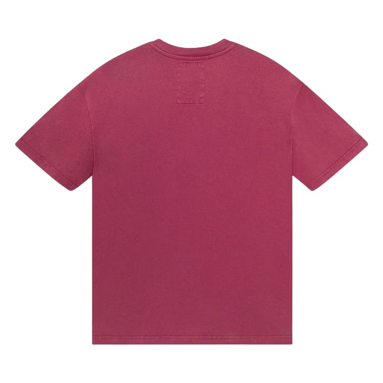 Stussy Garment Dyed Shorts-Sleeve T-Shirt Plum