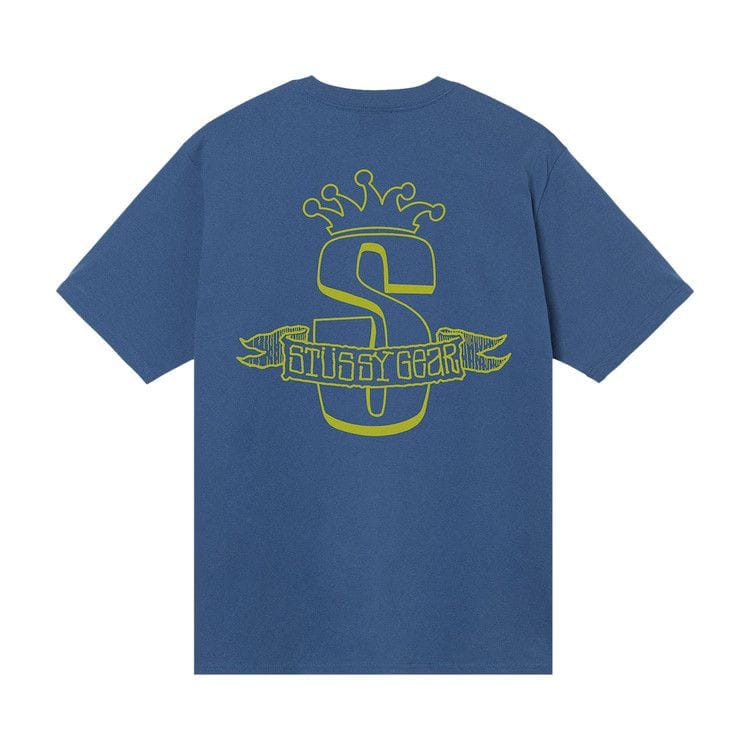 Stussy Gear Banner T-Shirt Midnight