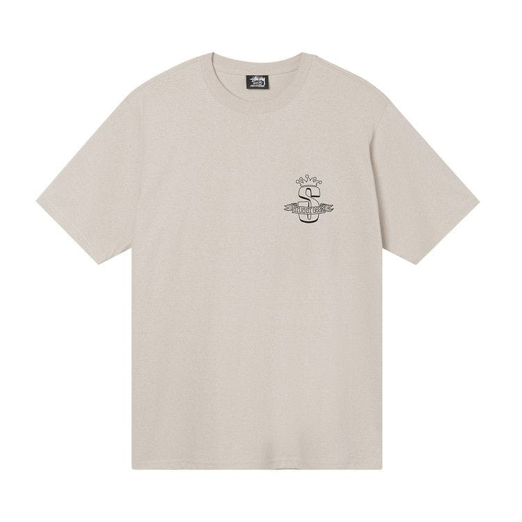 Stussy Gear Banner T-Shirt Smoke