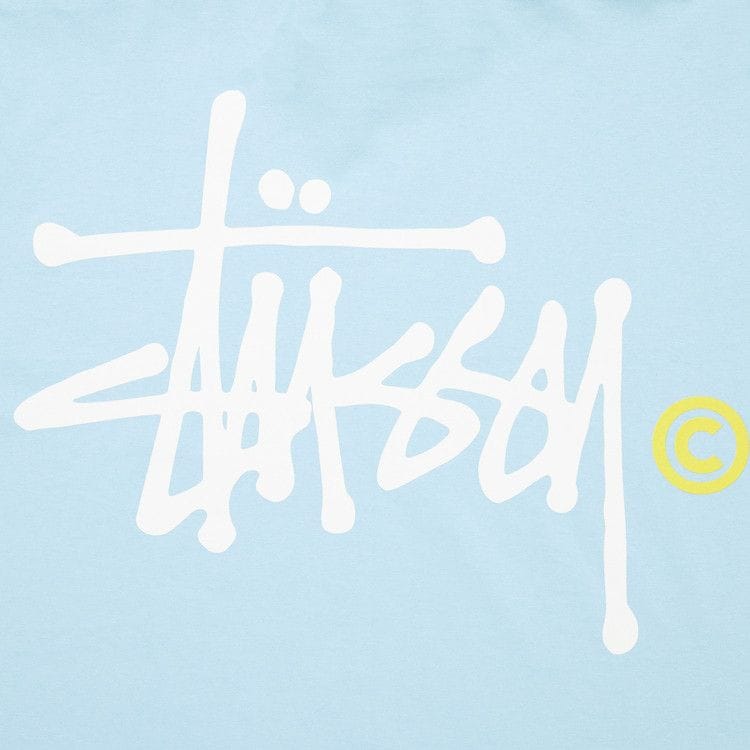 Stussy Gear Basic Logo Long-Sleeve Light Blue