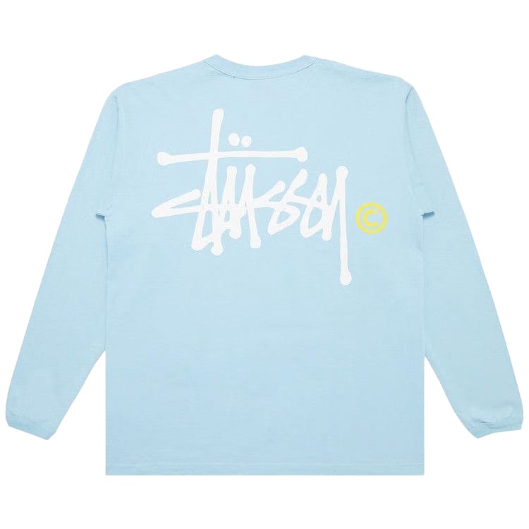Stussy Gear Basic Logo Long-Sleeve Light Blue