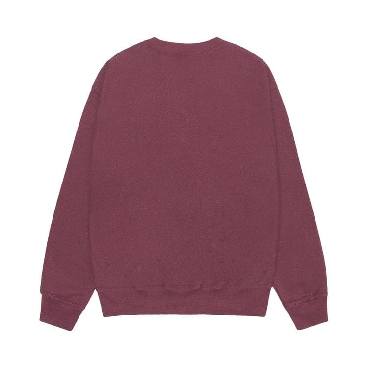 Stussy Gear Crew Oxblood