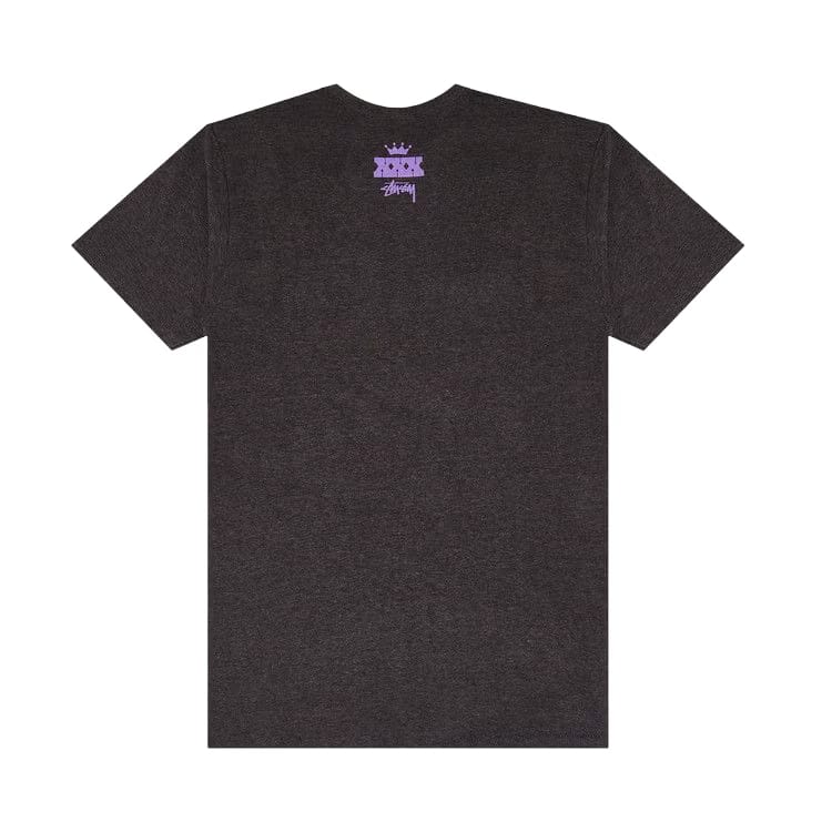 Stussy Gear Increasing The Peace T-Shirt Dark Grey Heather