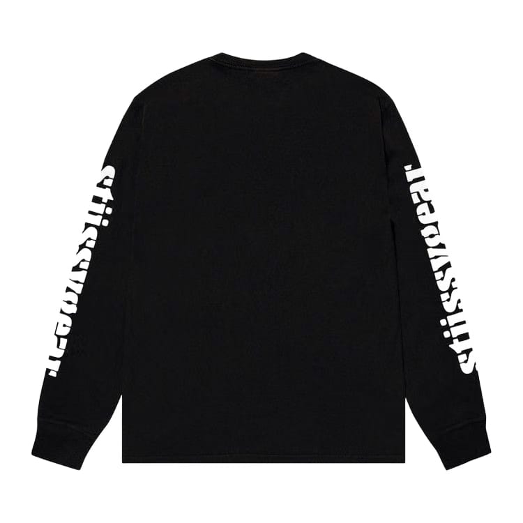 Stussy Gear Long-Sleeve T-Shirt Black